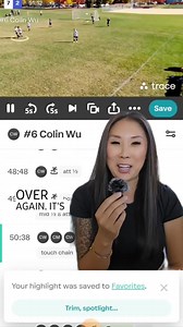  No more searching through hours of game footage! With Trace’s Halo feature, your player is spotlighted so you can easily follow every move. Rewatching and analyzing film has never been easier. ✨ | Trace | Facebook