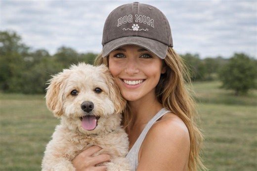 Dog Mom Hat Embroidered, Dog Mom Baseball Cap, Cute Dog Paw Hat, Dog Lover Gift for Women, Pet Mom Adjustable Cap, Dog Baseball Cap - Etsy