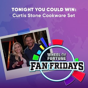 This #FanFriday, YOU could win your very own Curtis Stone cookware set! 🧑‍🍳🥘 Become a master chef in the kitchen or simply elevate your weeknight dinners... the choice is yours! Get cooking and enter now: https://www.wheeloffortune.com/win/fan-friday | Wheel of Fortune