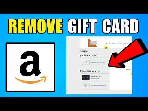 How To Remove A Gift Card From Amazon (2026) (Complete Guide)