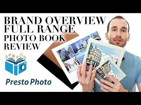 Presto Photo - Full Range Photo Book Review [Brand Overview]