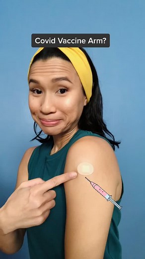 Simple passive ROM exercises you can do to alleviate COVID Vaccine Arm. Cheers to each of you getting a vaccine soon 💉 #vaccine #covid #moderna