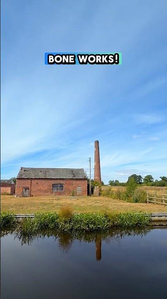 The Bone Works! ☠️ #canal #history #architecture #rural #farming