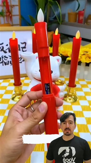 Battery-operated candles | Curiosity of Junior