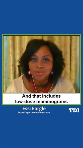 Important information year-round: What to know about breast cancer screenings and insurance. | Texas Department of Insurance