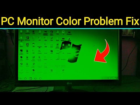 How To Fix Monitor Color Problem | Pc Monitor Color Problem