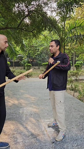 1.3K reactions · 99 shares | Neck lock with stick Punyo Sumbrada entry Filipino Martial Arts #reels #viral #trending #instagood #instagram #martialarts #selfdefense #pekititirsiakali #FMA #arnis #eskrima | Jeetender Jangra | Facebook