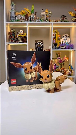 LEGO Pokémon Eevee Review! #pokemon #legopokemon #lego #72151