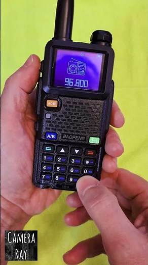 Baofeng 5RM Scan FM Radio Channels #baofeng