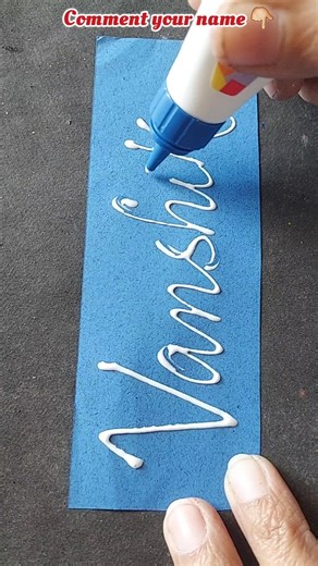 Glitter name ✨️#shortsvideo #calligraphy #nameart