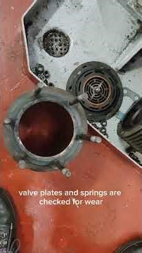 Main Air Compressor Overhaul on Ship