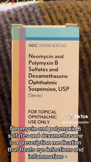 Neomycin y Polimyxin B: Combate infecciones oculares
