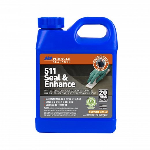 Reviews for Miracle Sealants 32 fl. oz. 511 Seal and Enhance Stone Sealer and Enhancer | Pg 1 - The Home Depot