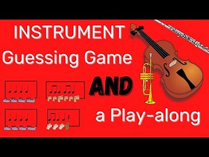 Instrument Match and Play Game With Body Percussion & Improvisation