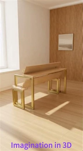 ✨Space Magic! Must-See Multifunctional Furniture for Small Spaces! ✨#classicwood#furniture