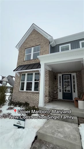 🏡Maryland REALTOR® on Instagram: "Upper Marlboro, Maryland priced starting at $799,990 4-5 BDR 3.5-4.5 BTH 3312-4394 SQFT Multiple MOVE IN READY available Interest rate and closing cost incentives This brand-new floorplan features versatile living space that allows you to design the perfect home for you and your family. The open concept gourmet kitchen features a large center island that connects the dining area to the adjoining family room, the perfect space for entertaining family and friends