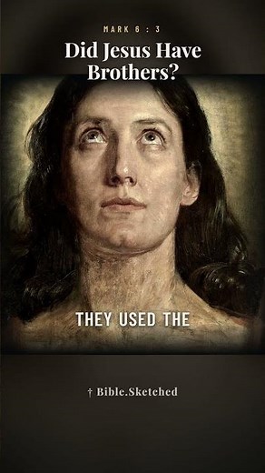 Did Jesus Have Brothers? (What the Bible Actually Says) #bible #christianshorts