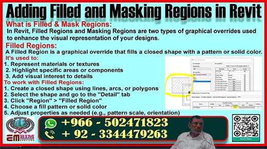 Mastering Filled and Masking Regions in Revit A Step-by-Step Guide