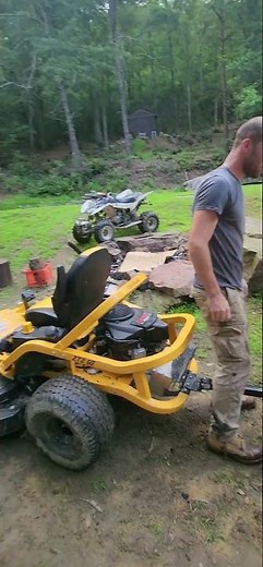 Vevor Dump Trailer - Cub cadet ZT2 50 Zero Turn