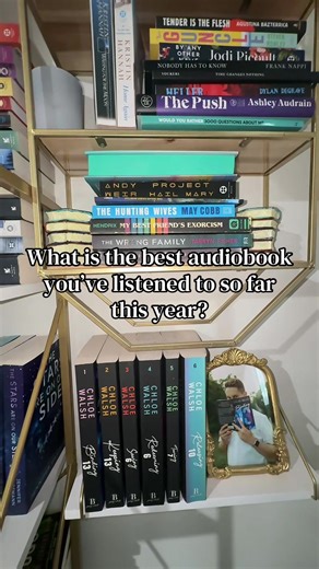 Need more audio recs yall! 📚⭐️ #audiobooks #bookrecs #tbr #bookshelf #audible