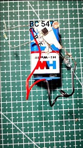 LDR Dark Sensor using BC547 | Automatic LED ON #experiment #circuit #shorts