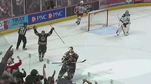 Bears net overtime win to beat Hartford in Game One