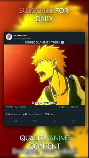 ICHIGO slammed them 💀 | Bleach epic moments