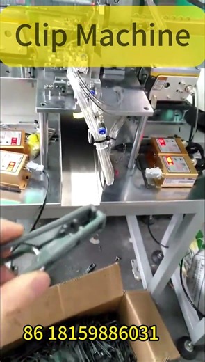 OEM Plastic Clip Automatic Assembly Machine #shorts