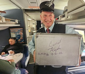 Top Comments: my Amtrak conductor retires edition