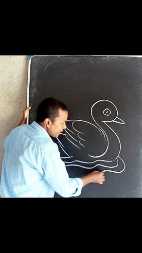 Duck drawing step by step #art #howto #artist #kids #drawing | Art India