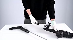 175°F -1200°F Electric Weed Burner with 5 Nozzles, 1500W 3 in 1 Hot Air Gun, Heat Gun & Weed Torch & Charcoal Starter for Home Repair & Lawn Care