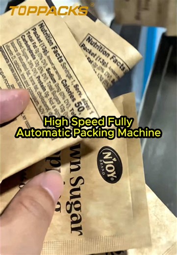 Manual packaging is slow, messy, and expensive, but this automatic packaging machine easily handles powder nonstop, saving time, labor, and production costs every single day.#highspeedpackingmachine #manufacture #granulepackingmachine #threesidesealing #powderpackibgmachine #foodpackingmachine #coffeepowder #foutsidesealing #automatic