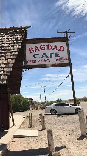 あるコンサルファーム経営者の現在進行的ライフスタイルの記録04 バグダッドカフェ カリフォルニア州 #旅行 #カフェ
