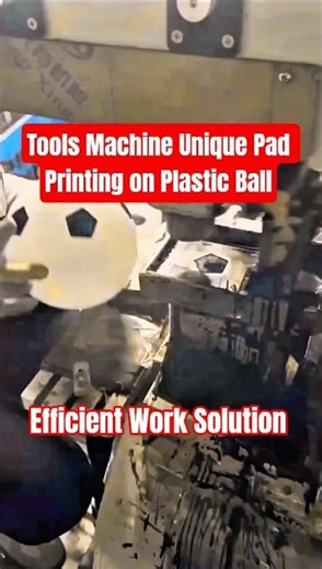 Tools Machine Innovative Pad Printing on Plastic Ball