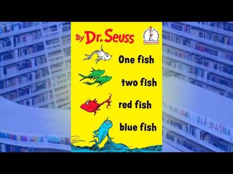 One Fish Two Fish Red Fish Blue Fish Read Aloud | Kids Storytime | Thuggizzle Reads To Kids