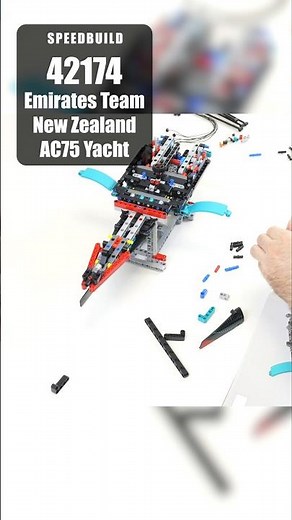 LEGO 42174 Speedbuild | LEGO Technic Emirates Team New Zealand AC75 Yacht | Timelapse | LEGO 2024