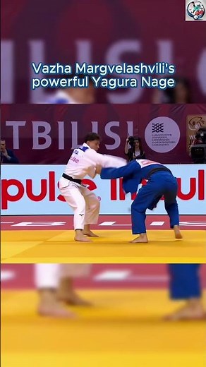 Admirable Yagura Nage by Vazha Margvelashvili 👀 #judo