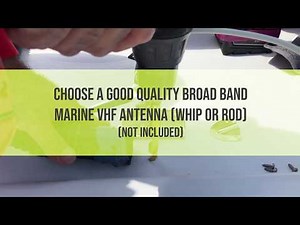 ACR AISLink CB2 AIS Installation Preview | ACR Electronics