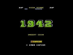 1942 Stage 1 to 4 Midway 1984 Capcom Mame Retro Arcade Games
