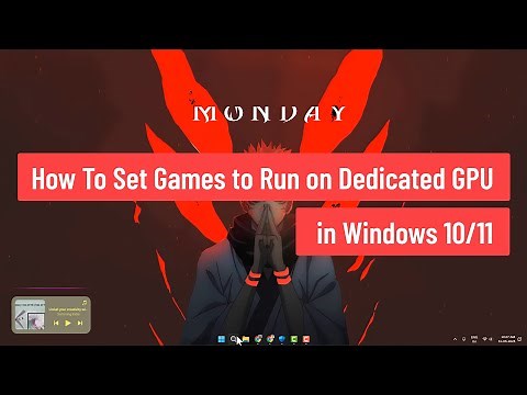 How To Set Games to Run on Dedicated GPU in Windows 10/11 (2025)
