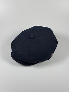 Navy Blue Wool Blend Peaky Blinders Style Flat Cap & Hat - Etsy Canada
