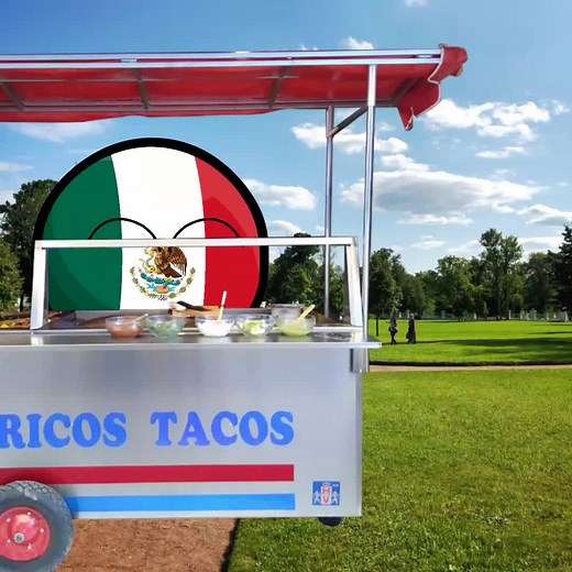 México vende tacos #countryballs #humor #polandball
