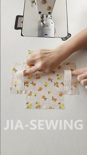 Lace Fabric Box🎁✨ | DIY | Quick Sewing Tips.201