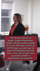 12 reactions | Highlights from our recent Professional Runway Show hosted by the student organizations ASHP-SSHP and ACCP. The show, which launched a decade ago, features student models who are critiqued on their professional appearance and responses to fictional ethical dilemmas. Thank you to the student models and faculty and student judges who participated in this years event. 殺 #PantherPride | Albany College of Pharmacy and Health Sciences | Facebook