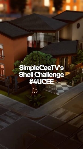 CEE's Experimental Foods Restaurant! Shell challenge by @SimpleCeeTv #Sims4 #Sims4Build #fyp