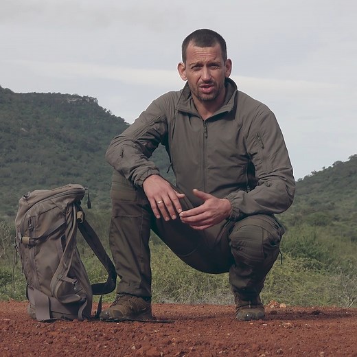 Tactical Trackers' go-to protection against elements - The Hunter FZ Gen.2 Jacket. Gear up now: https://bit.ly/3cC3DGv Ever-changing African weather puts the trackers' gear loadout under test. Considering the weight and functionalities, Boris Vos stays prepared at all times with the Hunter FZ Gen.2 Jacket. Watch the video to learn why. | UF PRO