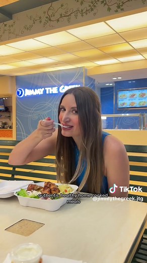 Our meals will transport you to the isles of Greece, one bite at a time! 🇬🇷 Visit us for a delicious and authentic Greek meal this summer via the link in our bio. 💙 #GimemJimmy #JimmyTheGreek #greecetiktok #greektiktok