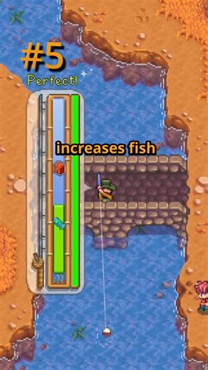 5 Stardew Valley Fishing Tips You Might Not Know #stardewvalley #gamingshorts #tipsandtricks