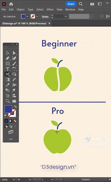 Scissors Tool in Adobe Illustrator Explained