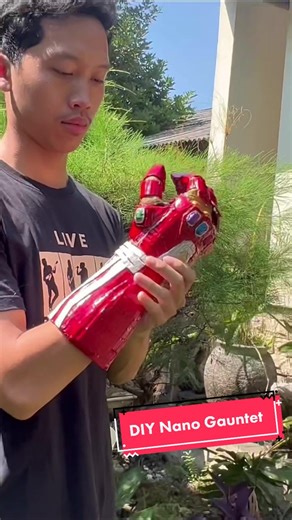 DIY Nano Gauntlet Tutorial from Avengers: Endgame